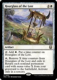 Hourglass of the Lost - Commander: Modern Horizons 3 - Magic: The Gathering card