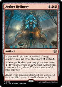 Aether Refinery - Commander: Modern Horizons 3 - Magic: The Gathering card