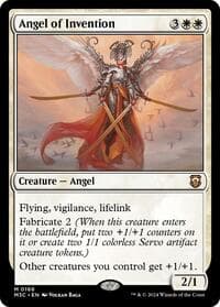 Angel of Invention - Commander: Modern Horizons 3 - Magic: The Gathering card