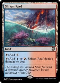 Shivan Reef - Commander: Modern Horizons 3 - Magic: The Gathering card