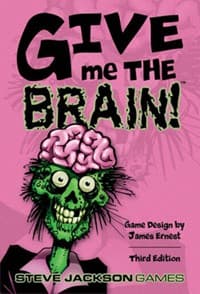 Give Me the Brain 3rd Edition - Steve Jackson Games - Boardgames card