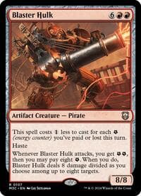 Blaster Hulk - Commander: Modern Horizons 3 - Magic: The Gathering card