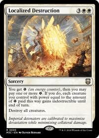 Localized Destruction - Commander: Modern Horizons 3 - Magic: The Gathering card
