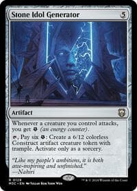 Stone Idol Generator - Commander: Modern Horizons 3 - Magic: The Gathering card