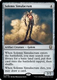 Solemn Simulacrum - Commander: Modern Horizons 3 - Magic: The Gathering card