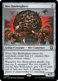 Myr Battlesphere - Commander: Modern Horizons 3 - Magic: The Gathering card