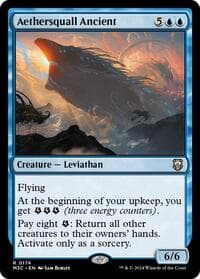 Aethersquall Ancient - Commander: Modern Horizons 3 - Magic: The Gathering card