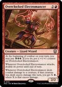 Overclocked Electromancer - Commander: Modern Horizons 3 - Magic: The Gathering card