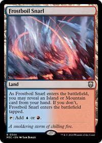 Frostboil Snarl - Commander: Modern Horizons 3 - Magic: The Gathering card