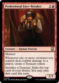 Professional Face-Breaker - Commander: Modern Horizons 3 - Magic: The Gathering card
