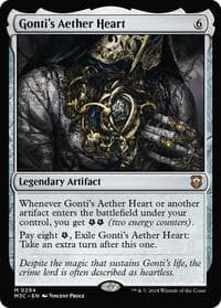 Gonti's Aether Heart - Commander: Modern Horizons 3 - Magic: The Gathering card