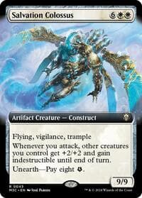 Salvation Colossus (Extended Art) - Commander: Modern Horizons 3 - Magic: The Gathering card