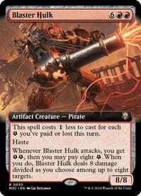 Blaster Hulk (Extended Art) - Commander: Modern Horizons 3 - Magic: The Gathering card