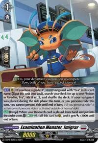 Examination Monster, Imigrar - D Promo Cards - Cardfight Vanguard card