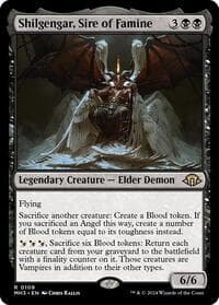 Shilgengar, Sire of Famine - Modern Horizons 3 - Magic: The Gathering card