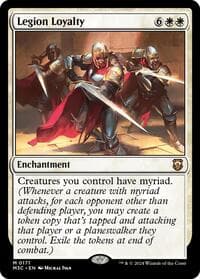 Legion Loyalty (Ripple Foil) - Commander: Modern Horizons 3 - Magic: The Gathering card