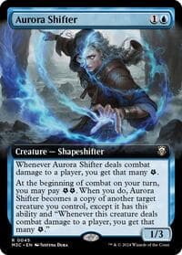 Aurora Shifter (Extended Art) (Ripple Foil) - Commander: Modern Horizons 3 - Magic: The Gathering card