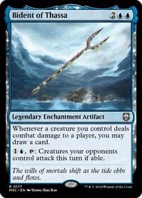 Bident of Thassa (Ripple Foil) - Commander: Modern Horizons 3 - Magic: The Gathering card