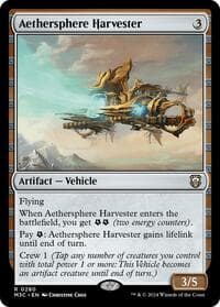 Aethersphere Harvester (Ripple Foil) - Commander: Modern Horizons 3 - Magic: The Gathering card