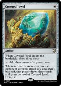 Coveted Jewel (Ripple Foil) - Commander: Modern Horizons 3 - Magic: The Gathering card