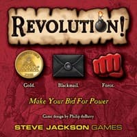 Revolution! Board Game - Steve Jackson Games - Boardgames card