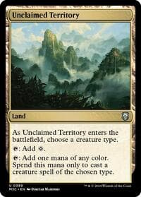 Unclaimed Territory - Commander: Modern Horizons 3 - Magic: The Gathering card