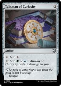 Talisman of Curiosity - Commander: Modern Horizons 3 - Magic: The Gathering card