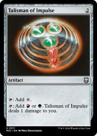 Talisman of Impulse - Commander: Modern Horizons 3 - Magic: The Gathering card