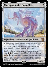 Morophon, the Boundless - Commander: Modern Horizons 3 - Magic: The Gathering card