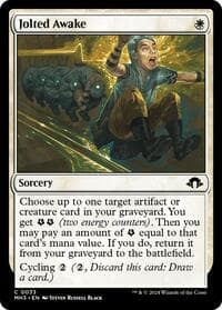 Jolted Awake - Modern Horizons 3 - Magic: The Gathering card
