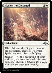 Muster the Departed - Modern Horizons 3 - Magic: The Gathering card