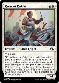 Rosecot Knight - Modern Horizons 3 - Magic: The Gathering card