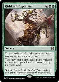 Rishkar's Expertise - Commander: Modern Horizons 3 - Magic: The Gathering card