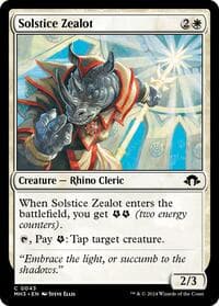 Solstice Zealot - Modern Horizons 3 - Magic: The Gathering card
