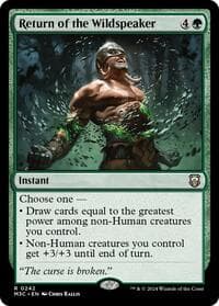 Return of the Wildspeaker - Commander: Modern Horizons 3 - Magic: The Gathering card