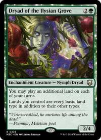 Dryad of the Ilysian Grove - Commander: Modern Horizons 3 - Magic: The Gathering card