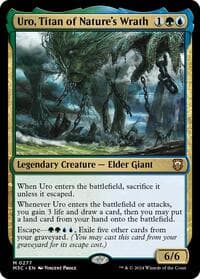 Uro, Titan of Nature's Wrath - Commander: Modern Horizons 3 - Magic: The Gathering card
