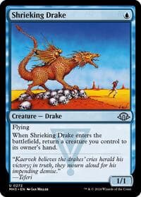 Shrieking Drake - Modern Horizons 3 - Magic: The Gathering card