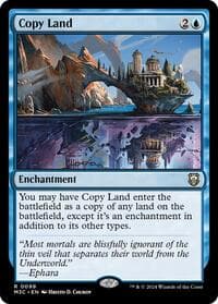 Copy Land - Commander: Modern Horizons 3 - Magic: The Gathering card
