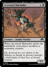 Accursed Marauder - Modern Horizons 3 - Magic: The Gathering card