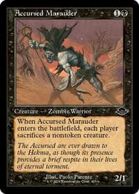 Accursed Marauder (Retro Frame) - Modern Horizons 3 - Magic: The Gathering card