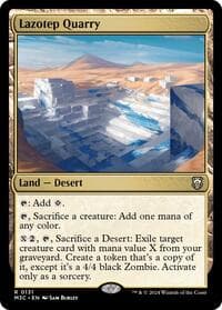 Lazotep Quarry - Commander: Modern Horizons 3 - Magic: The Gathering card