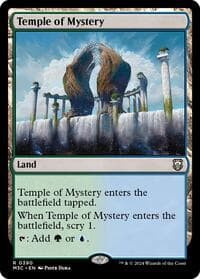 Temple of Mystery - Commander: Modern Horizons 3 - Magic: The Gathering card