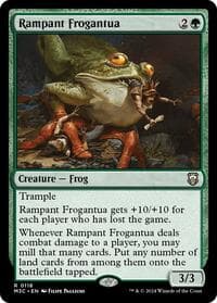 Rampant Frogantua - Commander: Modern Horizons 3 - Magic: The Gathering card
