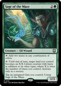 Sage of the Maze - Commander: Modern Horizons 3 - Magic: The Gathering card