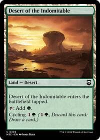 Desert of the Indomitable - Commander: Modern Horizons 3 - Magic: The Gathering card