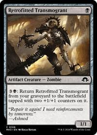 Retrofitted Transmogrant - Modern Horizons 3 - Magic: The Gathering card