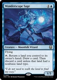 Wonderscape Sage - Commander: Modern Horizons 3 - Magic: The Gathering card