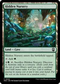 Hidden Nursery - Commander: Modern Horizons 3 - Magic: The Gathering card