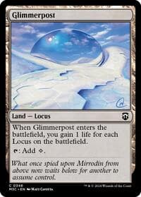 Glimmerpost - Commander: Modern Horizons 3 - Magic: The Gathering card